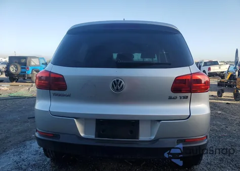 2014 Volkswagen Tiguan S z USA, uszkodzony, nr VIN WVGAV3AX7EW521560
